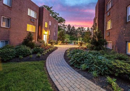 Exterior view of Overlook apartments for rent in Abington, PA